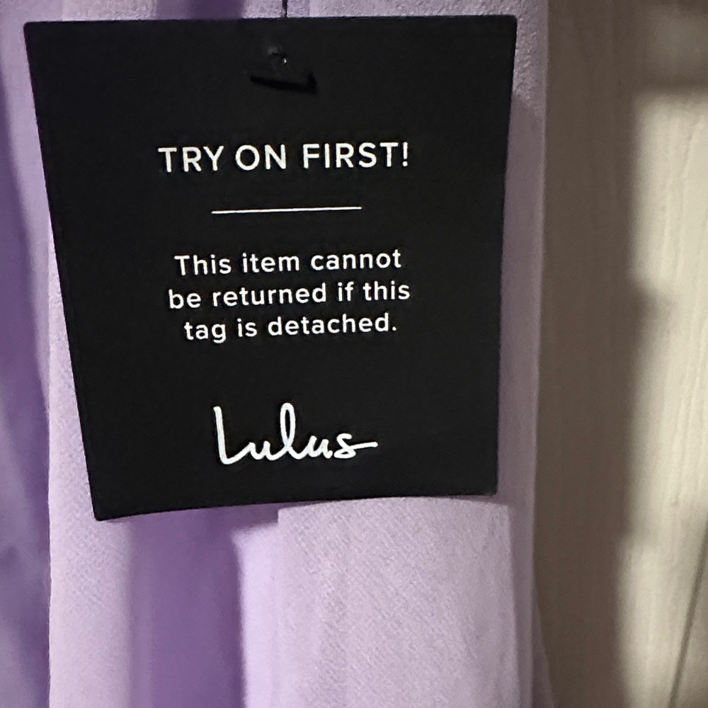 Lulu's Lavender Tiered V-Neck Midi Dress - Picture 2 of 3